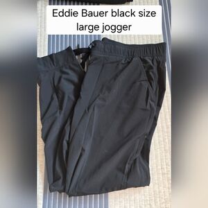 Eddie Bauer Black Casual Joggers